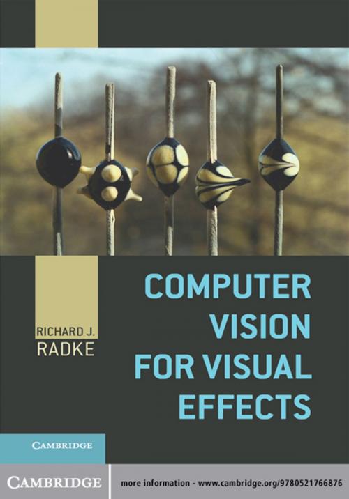 Cover of the book Computer Vision for Visual Effects by Richard J. Radke, Cambridge University Press