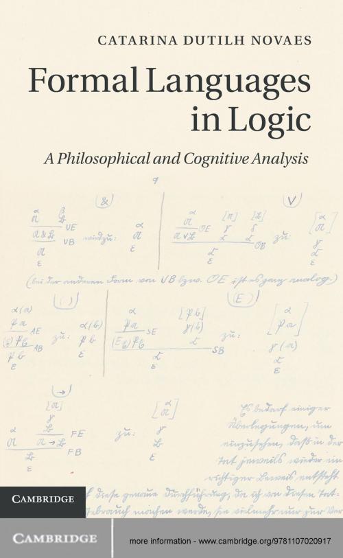Cover of the book Formal Languages in Logic by Dr Catarina Dutilh Novaes, Cambridge University Press