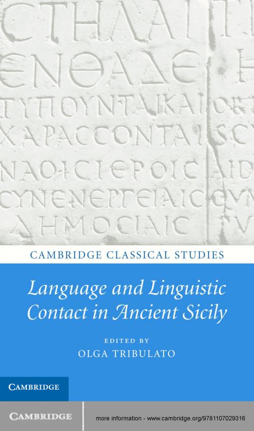 Cover of the book Language and Linguistic Contact in Ancient Sicily by , Cambridge University Press