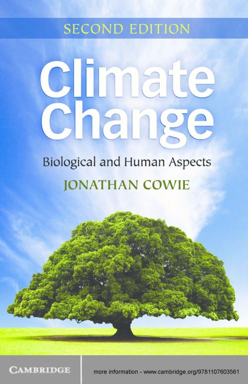 Cover of the book Climate Change by Jonathan Cowie, Cambridge University Press