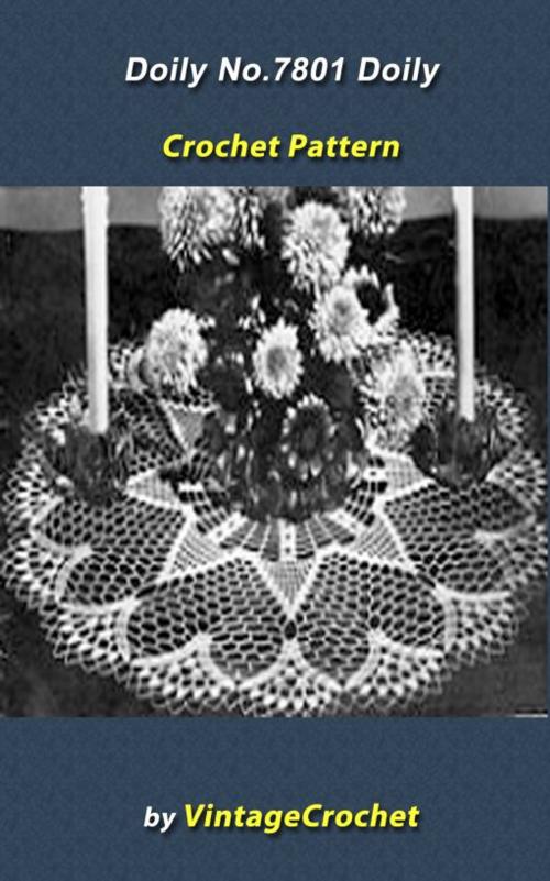 Cover of the book Doily No.7801 Vintage Crochet Pattern by Vintage Crochet, Vintage Crochet