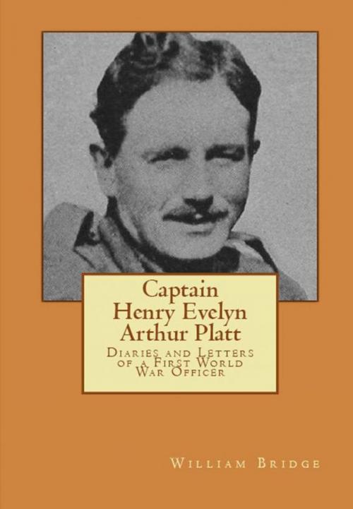 Cover of the book Captain Henry Evelyn Arthur Platt: Diaries and Letters of a First World War Officer in the 19th Hussars and 1st Coldstream Guards by William Bridge, William Bridge
