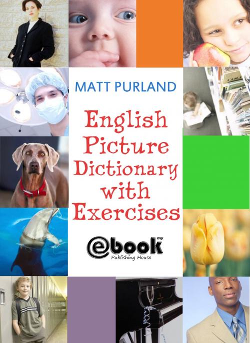 Cover of the book English Picture Dictionary with Exercises by Matt Purland, My Ebook Publishing House