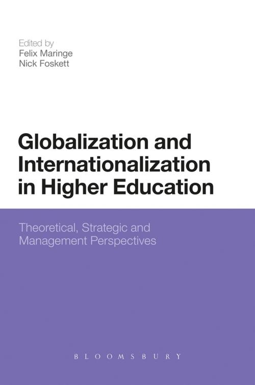 Cover of the book Globalization and Internationalization in Higher Education by , Bloomsbury Publishing