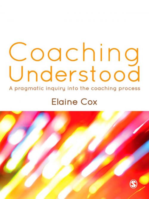 Cover of the book Coaching Understood by Elaine Cox, SAGE Publications