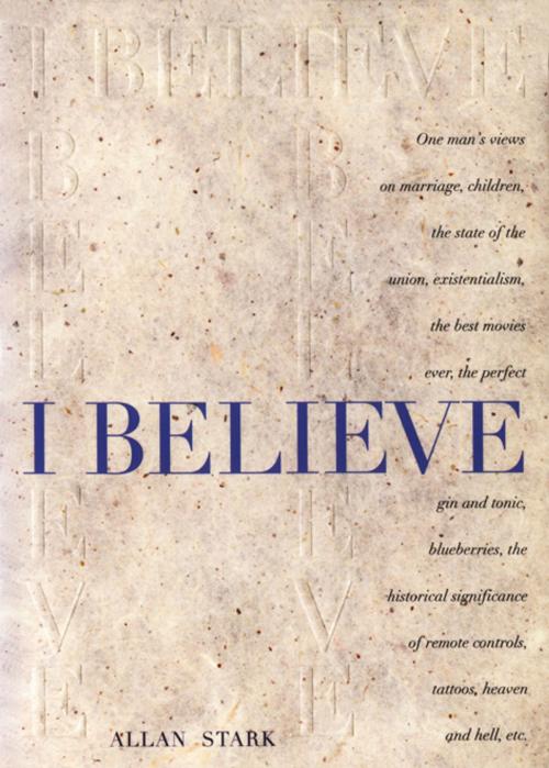 Cover of the book I Believe by Allan Stark, Andrews McMeel Publishing, LLC