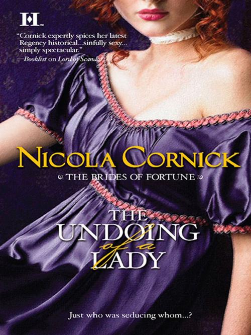 Cover of the book The Undoing of a Lady by Nicola Cornick, HQN Books