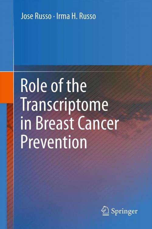 Cover of the book Role of the Transcriptome in Breast Cancer Prevention by Irma H. Russo, Jose Russo, Springer US