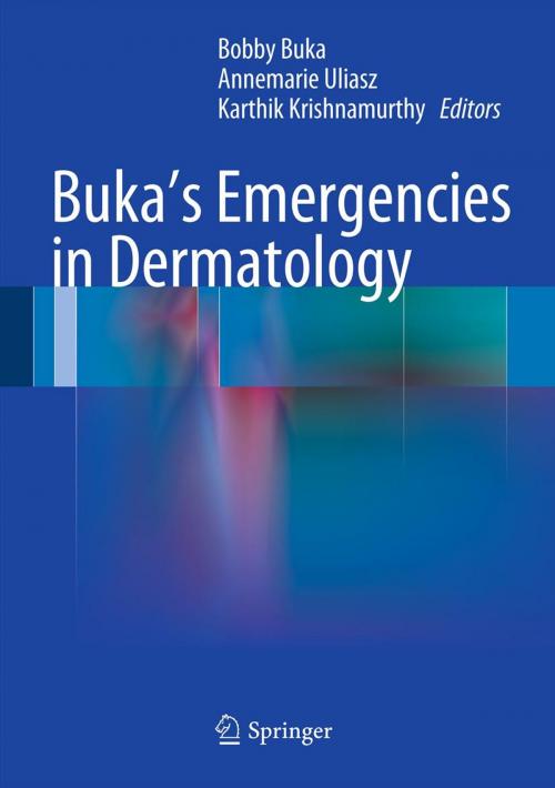 Cover of the book Buka's Emergencies in Dermatology by , Springer New York
