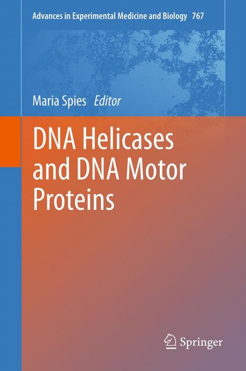 Cover of the book DNA Helicases and DNA Motor Proteins by , Springer New York