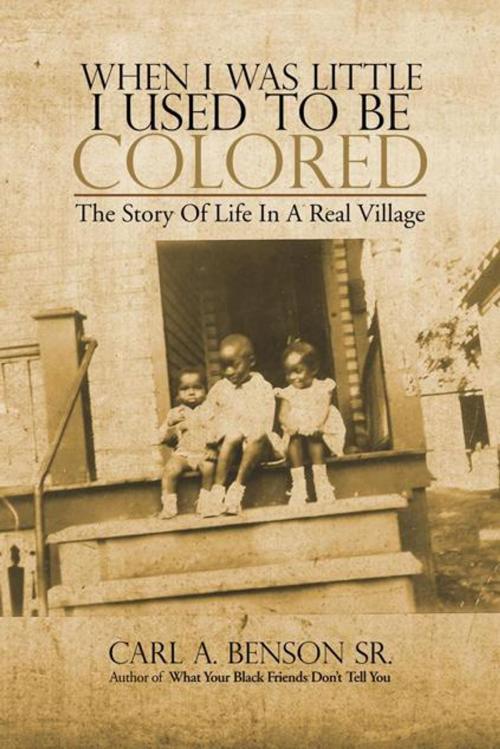 Cover of the book When I Was Little I Used to Be Colored by Carl A. Benson Sr, AuthorHouse