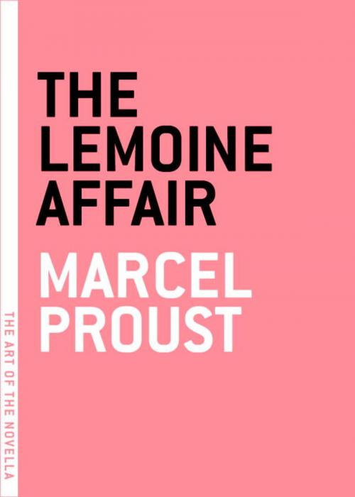 Cover of the book The Lemoine Affair by Marcel Proust, Melville House