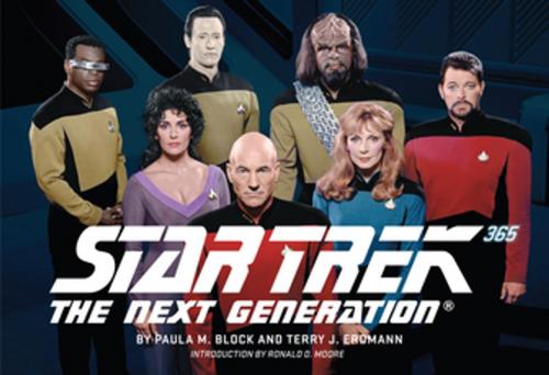 Cover of the book Star Trek: The Next Generation 365 by Terry J. Erdmann, Paula M. Block, ABRAMS (Ignition)