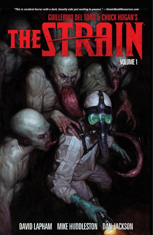 Cover of the book The Strain Volume 1 by David Lapham, Guillermo Del Toro, Chuck Hogan, Dark Horse Comics