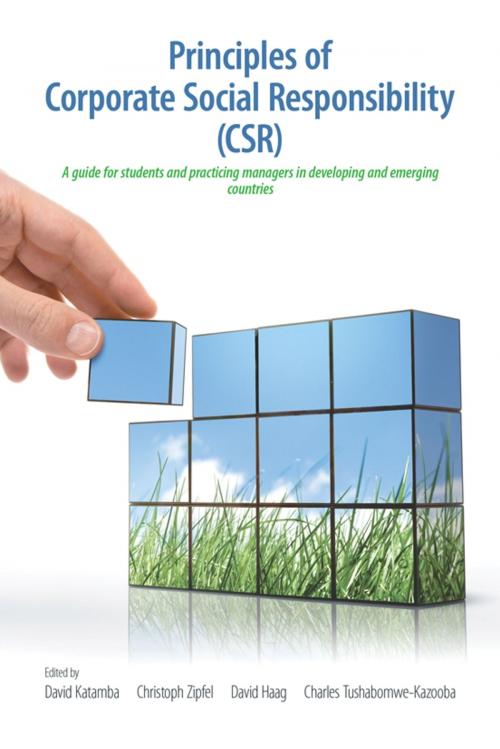 Cover of the book Principles of Corporate Social Responsibility (CSR) by David Katamba, Christoph Zipfel, David Haag, Charles Tushabomwe-Kazooba, SBPRA