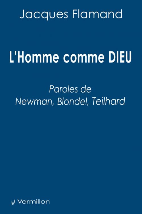 Cover of the book L'Homme comme DIEU by Jacques Flamand, Les Éditions du Vermillon