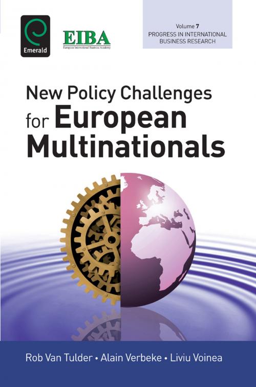 Cover of the book New Policy Challenges For European Multinationals by , Emerald Group Publishing Limited