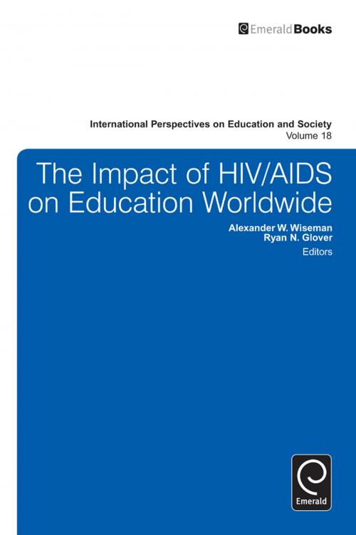 Cover of the book The Impact of HIV/AIDS on Education Worldwide by Alexander W. Wiseman, Emerald Group Publishing Limited