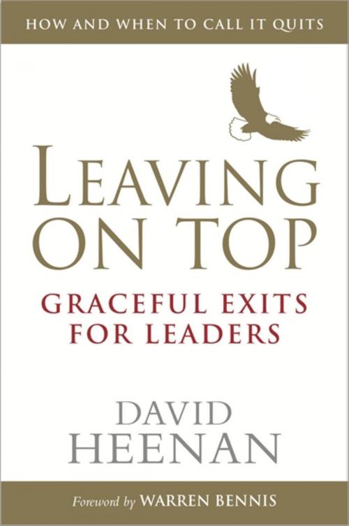 Cover of the book Leaving on Top by David Heenan, Quercus