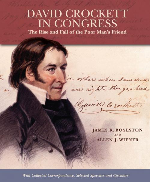 Cover of the book David Crockett in Congress by Jim Boylston, Allen Wiener, Bright Sky Press