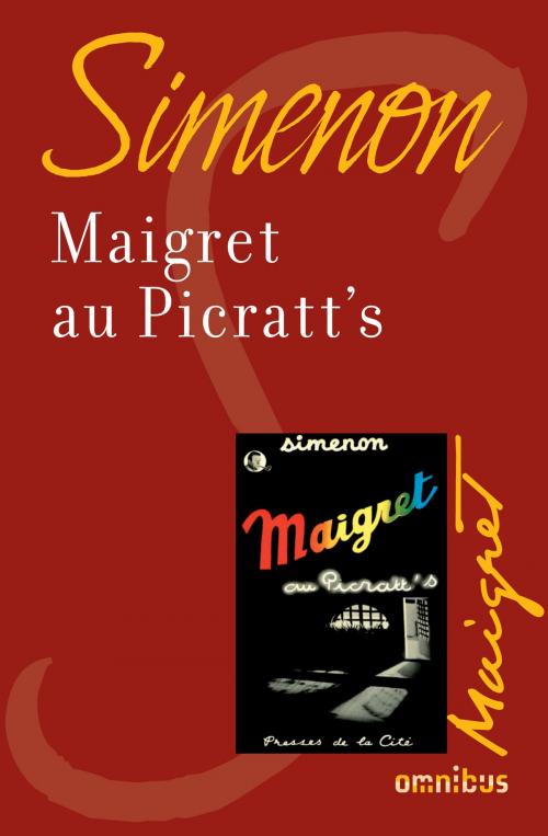 Cover of the book Maigret au Picratt's by Georges SIMENON, Place des éditeurs