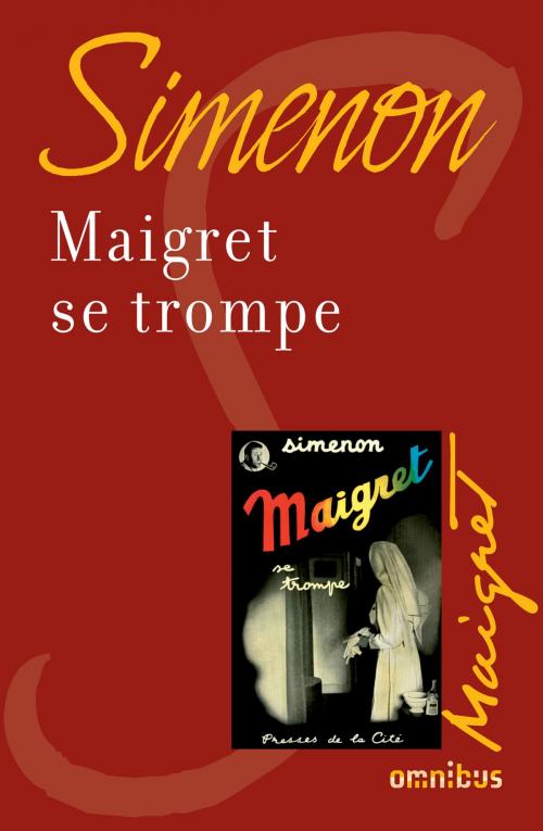 Cover of the book Maigret se trompe by Georges SIMENON, Place des éditeurs