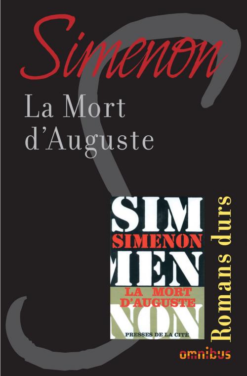Cover of the book La mort d'Auguste by Georges SIMENON, Place des éditeurs