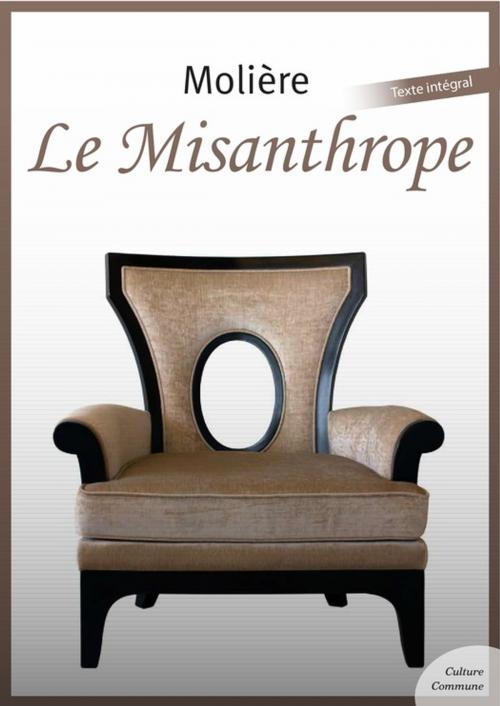 Cover of the book Le Misanthrope by Molière, Culture commune