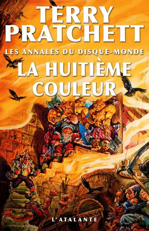 Cover of the book La Huitième Couleur by Terry Pratchett, L'Atalante