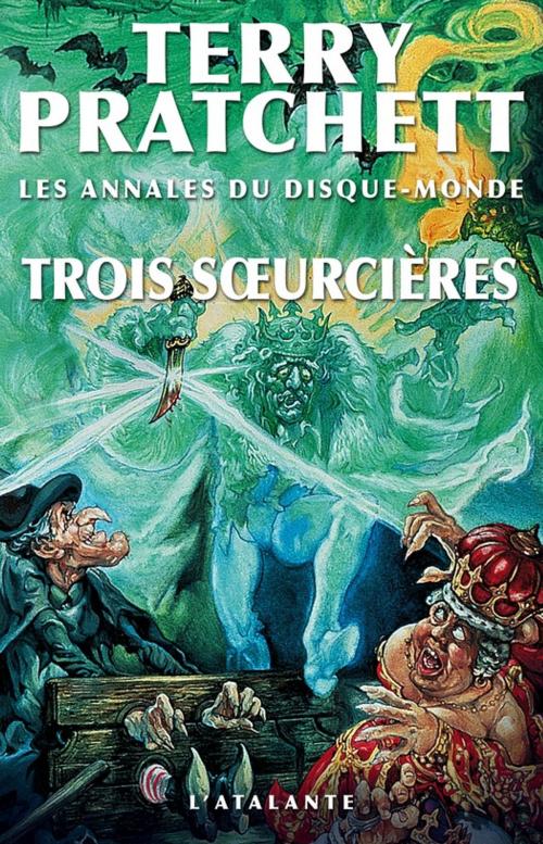 Cover of the book Trois soeurcières by Terry Pratchett, L'Atalante