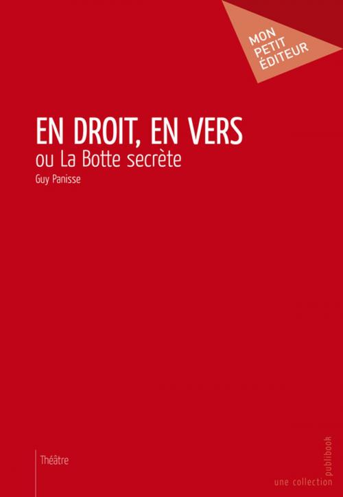 Cover of the book En droit, en vers by Guy Panisse, Mon Petit Editeur