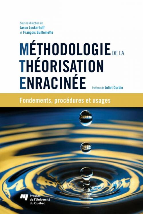 Cover of the book Méthodologie de la théorisation enracinée by Jason Luckerhoff, François Guillemette, Presses de l'Université du Québec