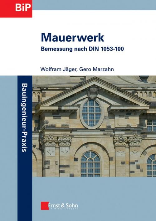 Cover of the book Mauerwerk by Gero Marzahn, Wolfram Jäger, Wiley