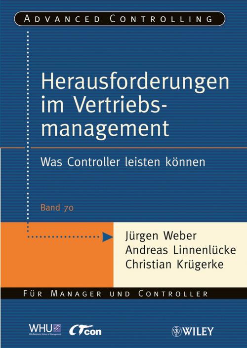 Cover of the book Herausforderungen im Vertriebsmanagement by Jürgen Weber, Christian Krügerke, Andreas Linnenlücke, Wiley