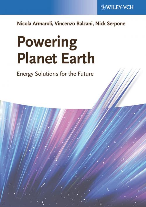 Cover of the book Powering Planet Earth by Nicola Armaroli, Vincenzo Balzani, Wiley