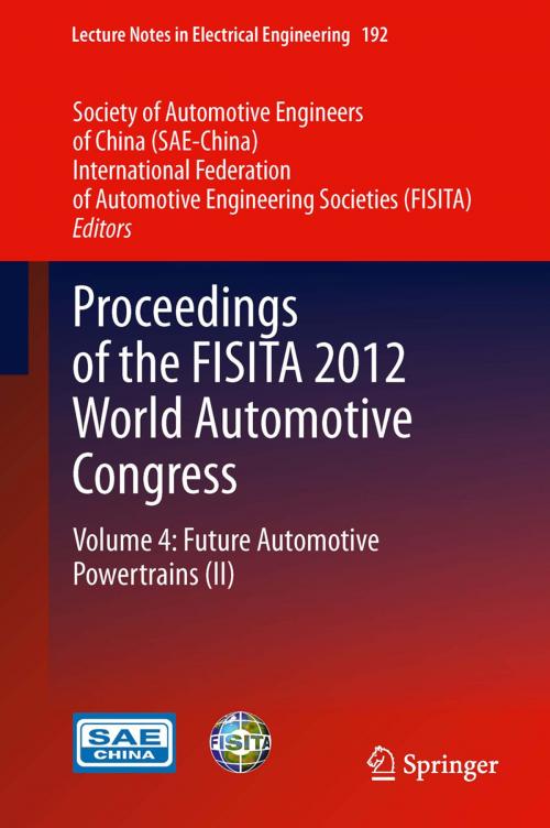 Cover of the book Proceedings of the FISITA 2012 World Automotive Congress by , Springer Berlin Heidelberg