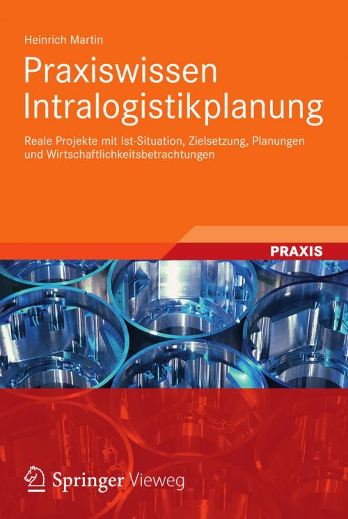 Cover of the book Praxiswissen Intralogistikplanung by Heinrich Martin, Vieweg+Teubner Verlag