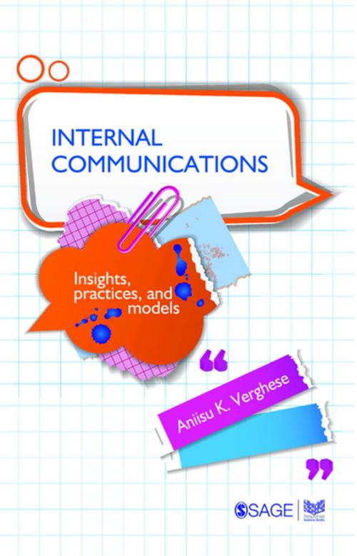 Cover of the book Internal Communications by Aniisu K Verghese, SAGE Publications