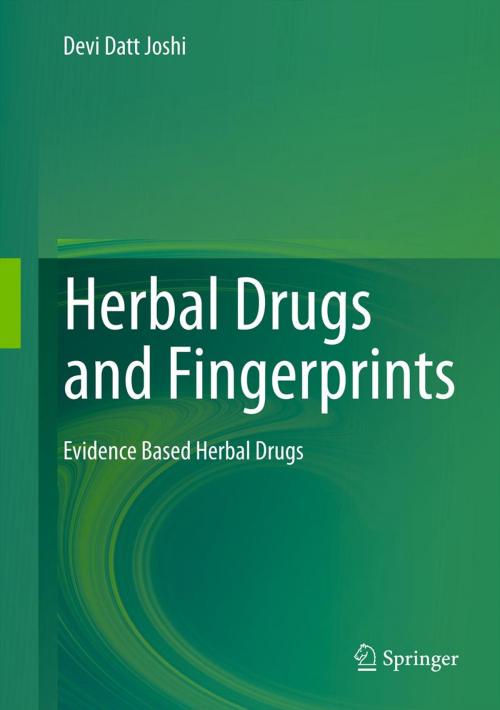 Cover of the book Herbal Drugs and Fingerprints by Devi Datt Joshi, Springer India