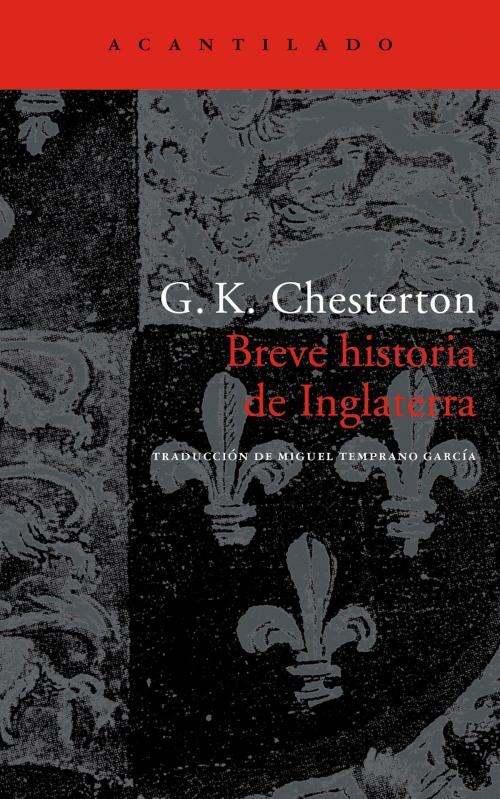 Cover of the book Breve historia de Inglaterra by G.K. Chesterton, Acantilado
