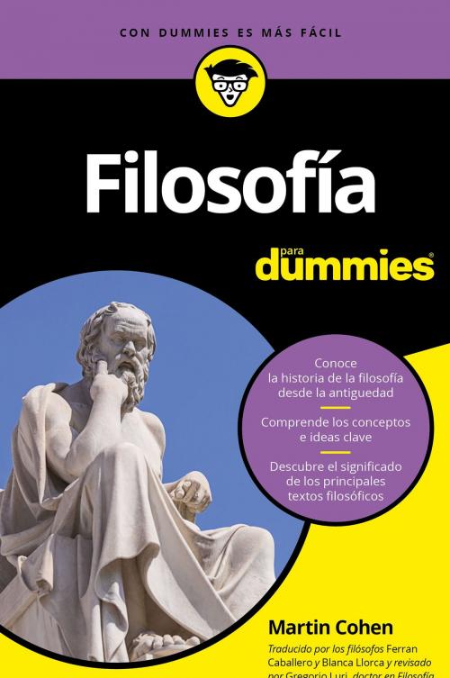 Cover of the book Filosofía para Dummies by Martin Cohen, Grupo Planeta