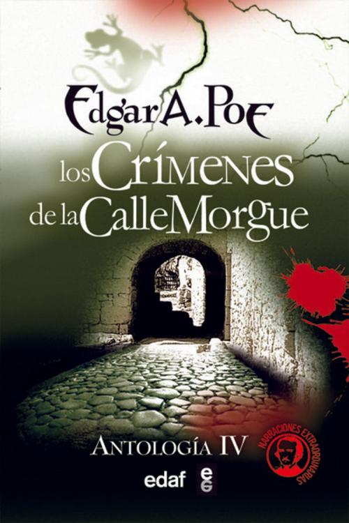 Cover of the book LOS CRIMENES DE LA CALLE MORGUE by Edgar Allan Poe, Edaf