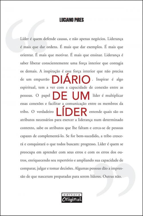 Cover of the book Diário de um líder by Luciano Pires, Panda Books