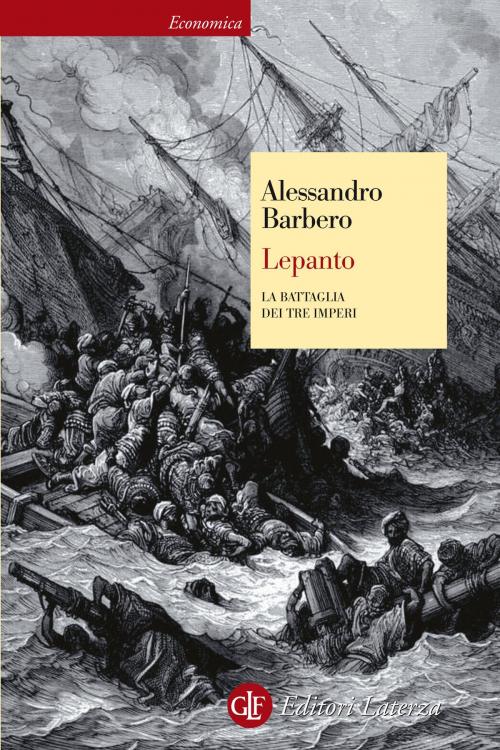 Cover of the book Lepanto by Alessandro Barbero, Editori Laterza