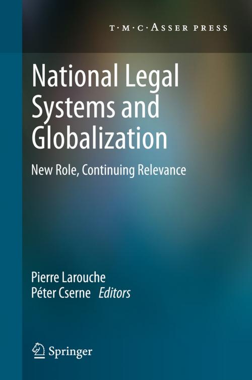 Cover of the book National Legal Systems and Globalization by , T.M.C. Asser Press