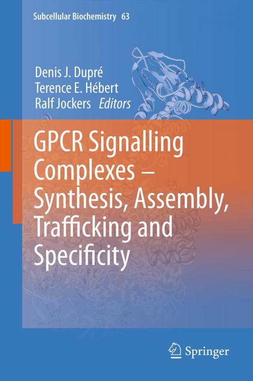 Cover of the book GPCR Signalling Complexes – Synthesis, Assembly, Trafficking and Specificity by , Springer Netherlands