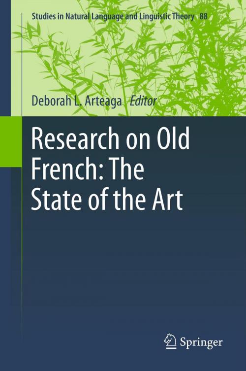 Cover of the book Research on Old French: The State of the Art by , Springer Netherlands