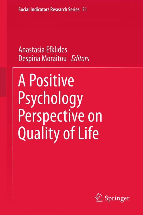 Cover of the book A Positive Psychology Perspective on Quality of Life by , Springer Netherlands