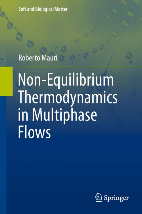 Cover of the book Non-Equilibrium Thermodynamics in Multiphase Flows by Roberto Mauri, Springer Netherlands