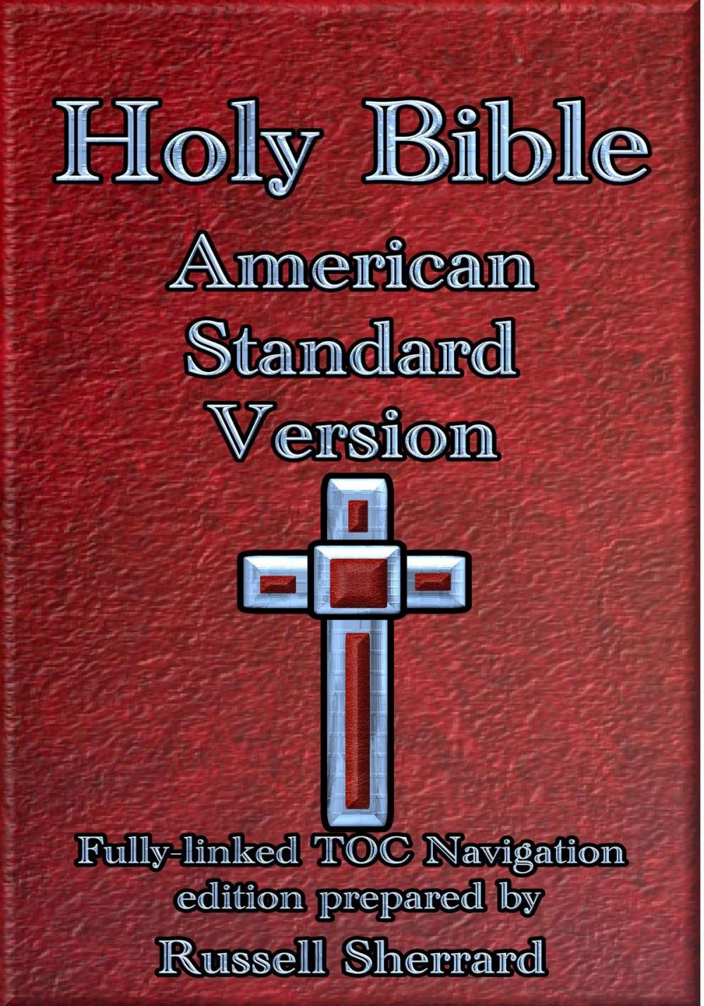 Big bigCover of Holy Bible - American Standard Version